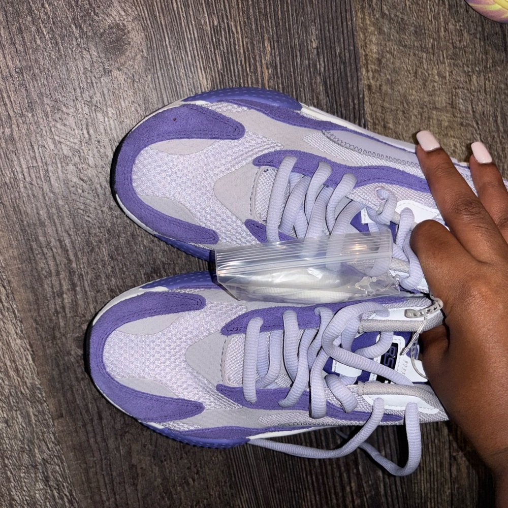 Puma Women's Sneakers in Purple and White
